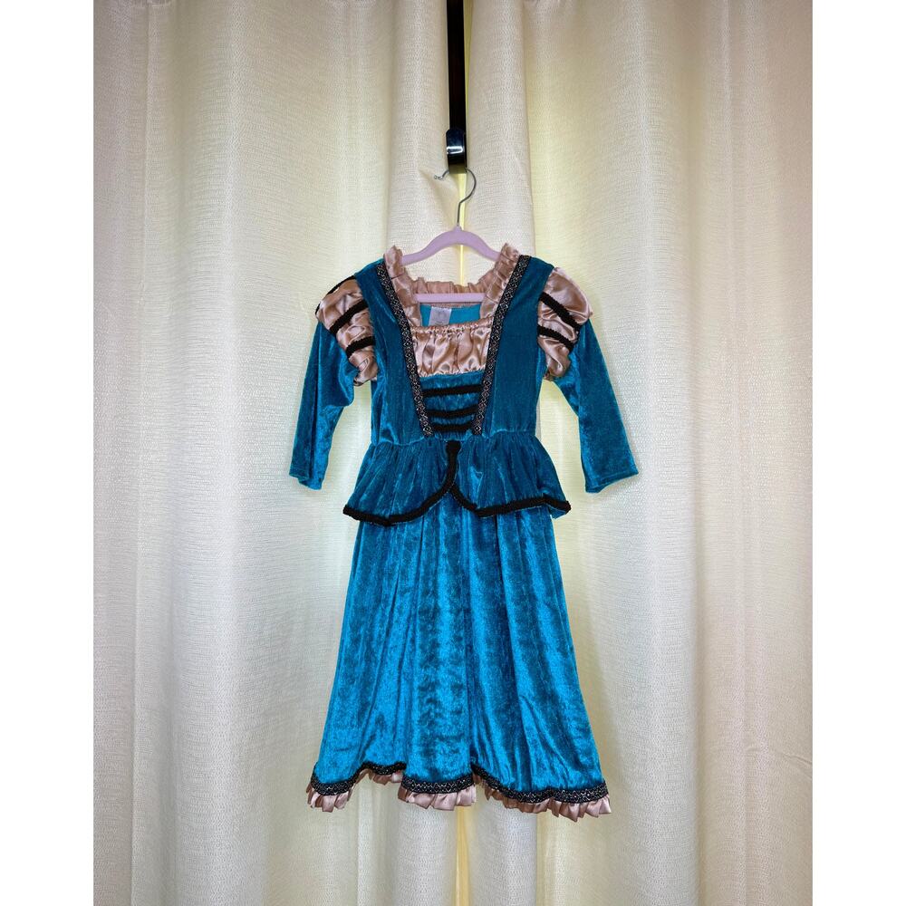 Little Adventures Princess Merida inspired costume play dress size 3T